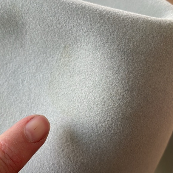 Vintage MEN'S COWBOY GREY FELT HAT, 7 1/4 - Picture 9 of 12